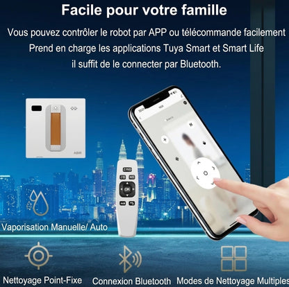 🪟 Robot lave-vitres intelligent ABIR WD8