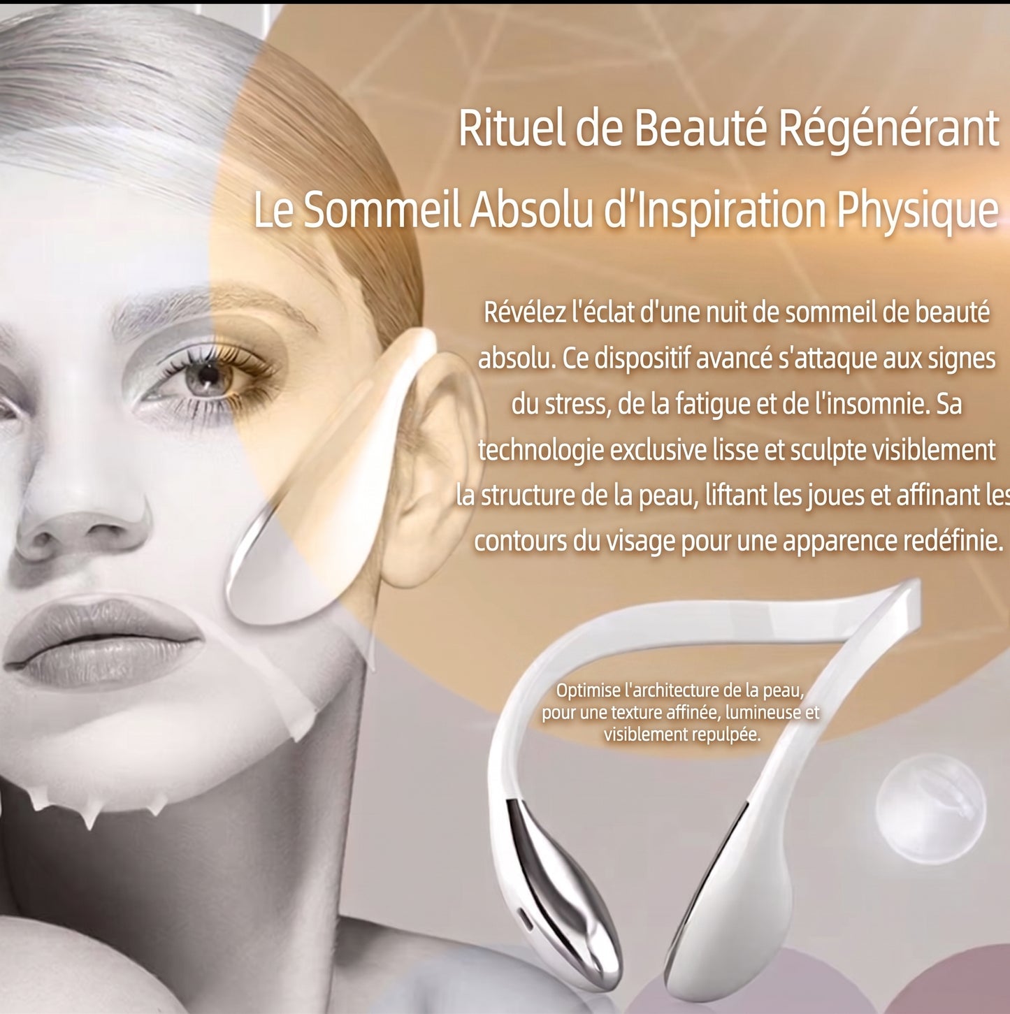 Masque de Sommeil Intelligent : Appareil Anti-Stress et Relaxation Profonde