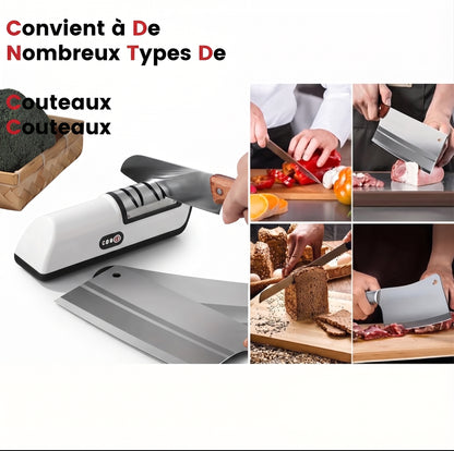 🔪 Aiguiseur de couteaux électrique 4-en-1