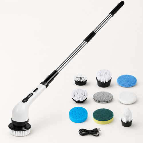 Brosse de nettoyage électrique 9-en-1